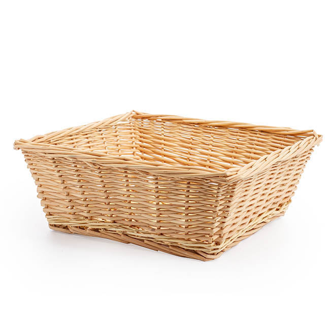 Willow Tray Square Natural (40x40x15.5cmH)