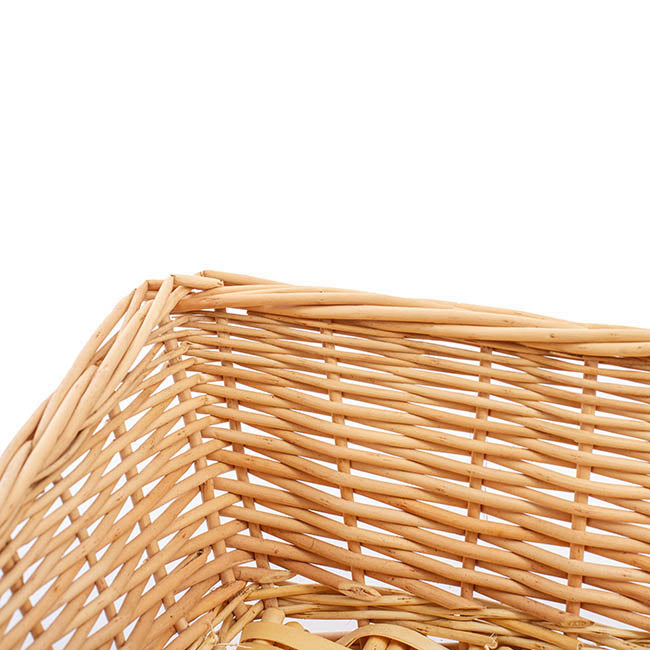 Willow Tray Square Natural (40x40x15.5cmH)