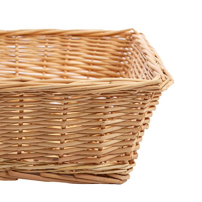 Willow Tray Square Natural (40x40x15.5cmH)
