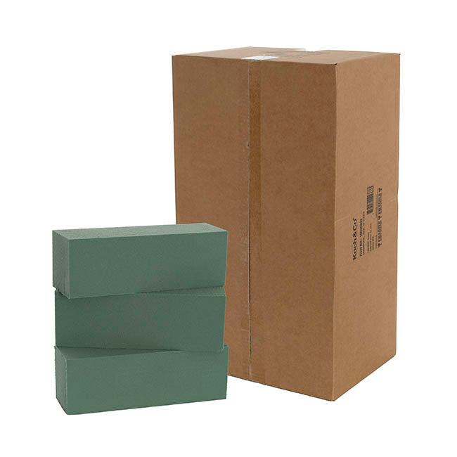 Strass IDEAL Wet Floral Foam 32 Slim Bricks (23x7x8 cm)