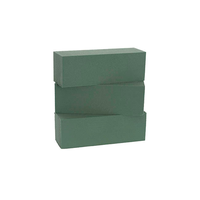 Strass IDEAL Wet Floral Foam 32 Slim Bricks (23x7x8 cm)
