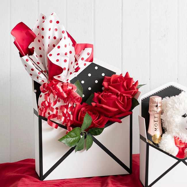 Ribbon Curling 10mm Red (10mmx100m)