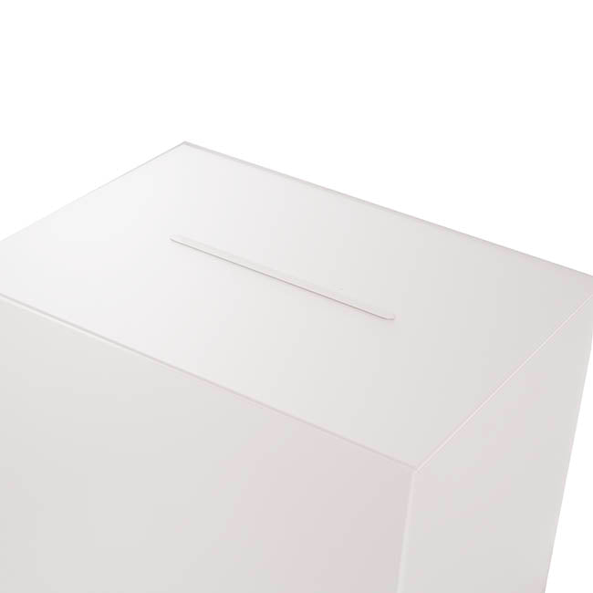 Wishing Well Rectangle Box Frosted Clear (40x30x30cmH)