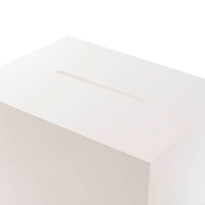 Wishing Well Acrylic Rectangle Box White (40x30x30cmH)