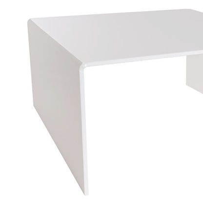 Acrylic Riser Square Set 3 5mm White (35x35cmx18cmH)