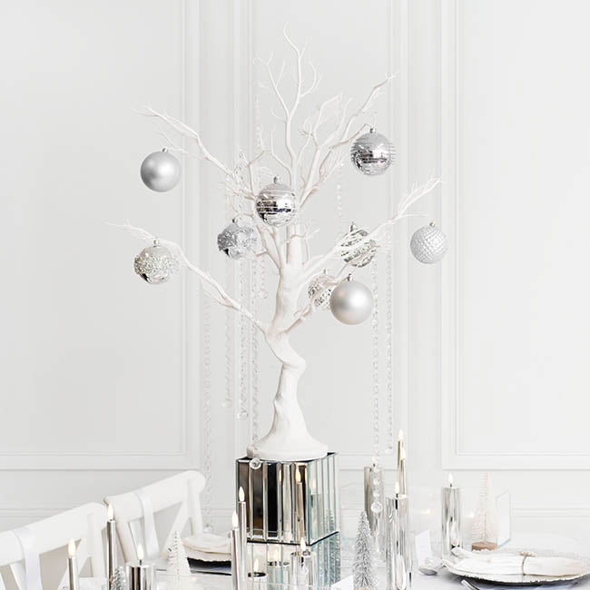 Acrylic Crystal Hanging Garland Pack 6 Clear (45cmL)