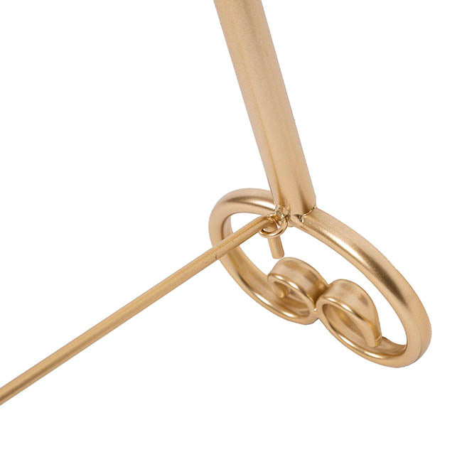 Elegant Tall Easel Matte Gold (50.5x53x168.5cmH)
