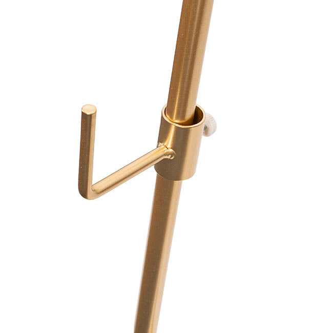 Elegant Tall Easel Matte Gold (50.5x53x168.5cmH)