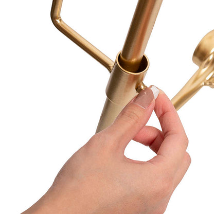 Elegant Tall Easel Matte Gold (46x147.5cmH)