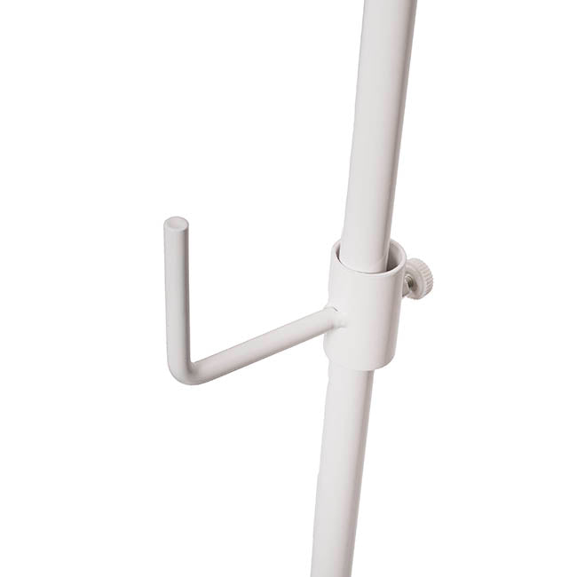 Elegant Tall Easel Matte White (46x147.5cmH)