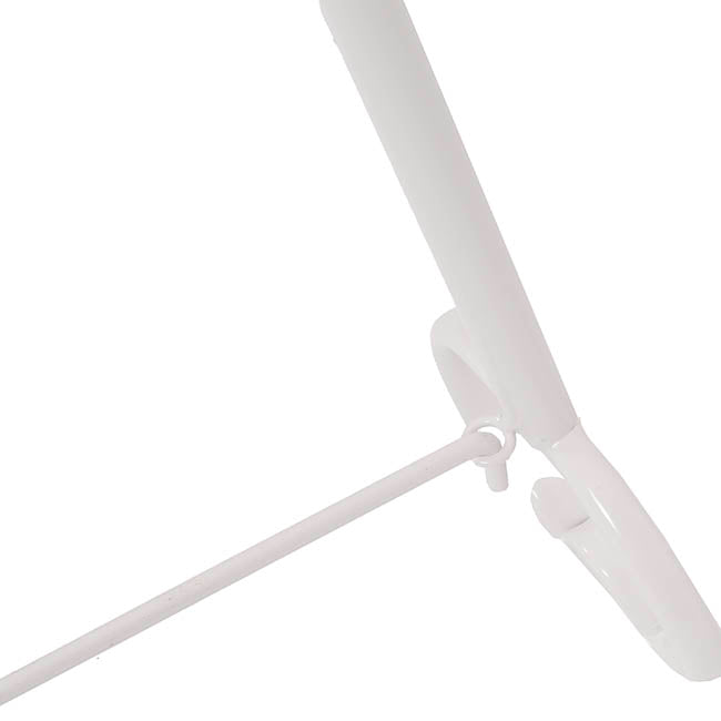 Elegant Tall Easel Matte White (46x147.5cmH)