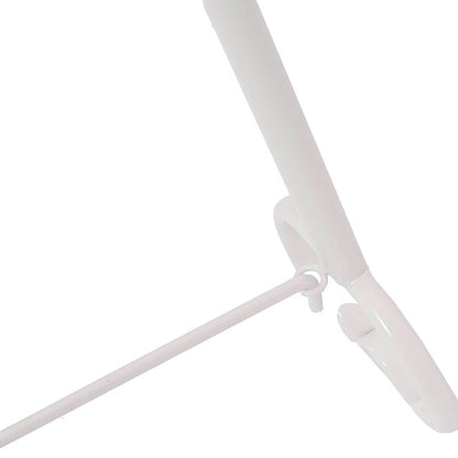 Elegant Tall Easel Matte White (46x147.5cmH)