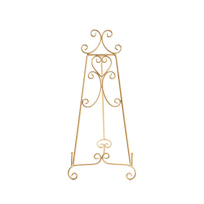 Elegant Easel Table Size Matte Gold (23x28x46cmH)