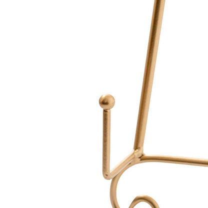 Elegant Easel Table Size Matte Gold (23x28x46cmH)