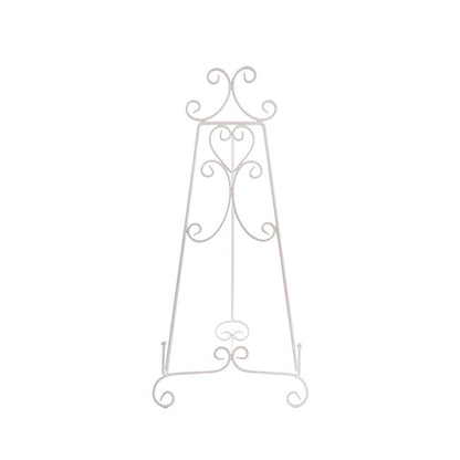 Elegant Easel Table Size Matte White (23x28x46cmH)
