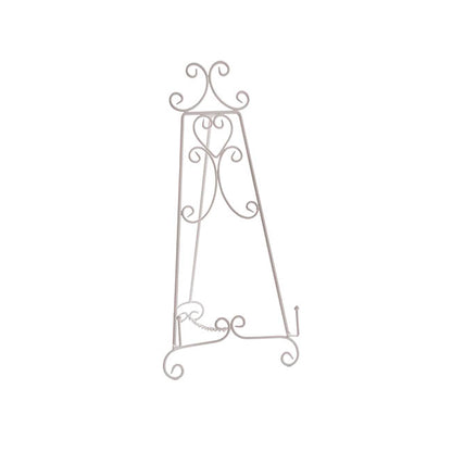 Elegant Easel Table Size Matte White (23x28x46cmH)