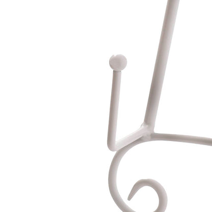 Elegant Easel Table Size Matte White (23x28x46cmH)