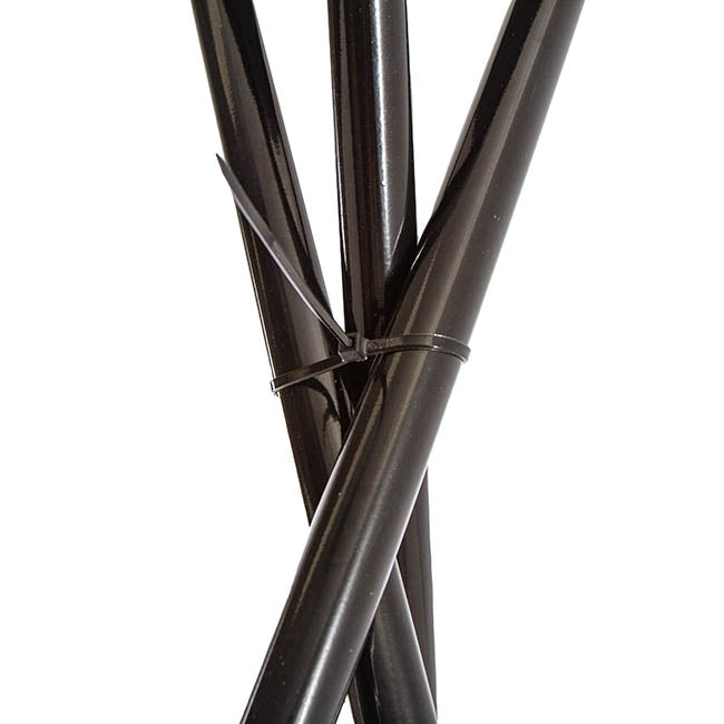 Flower Easel Tripod Large Black (30cmDx110cmH) Flat Pack