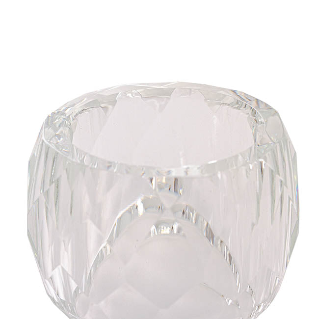 Acrylic Crystal Napkin Ring Pack 2 Clear (3.8cmD)