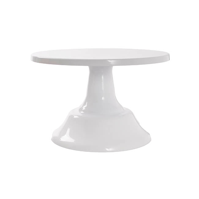Classic Cake Stand Gloss White (20cmDx15cmH)