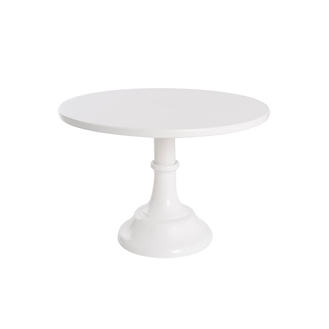 Classic Cake Stand Gloss White (30cmDx22cmH)