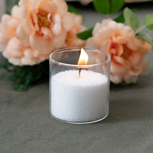 Glass Cylinder Event Candle Holder Clear (5cmDx5cmH)