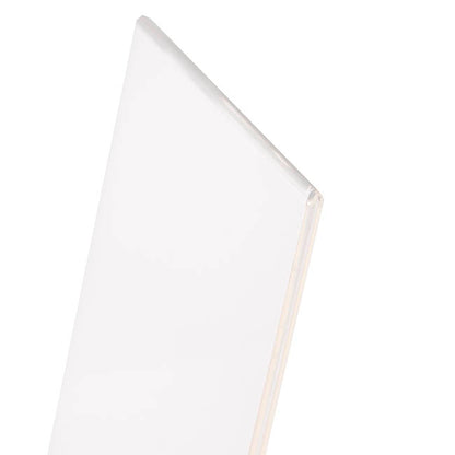 Slanted A4 Sign Holder Display Stand Clear (21cmx30cmH)
