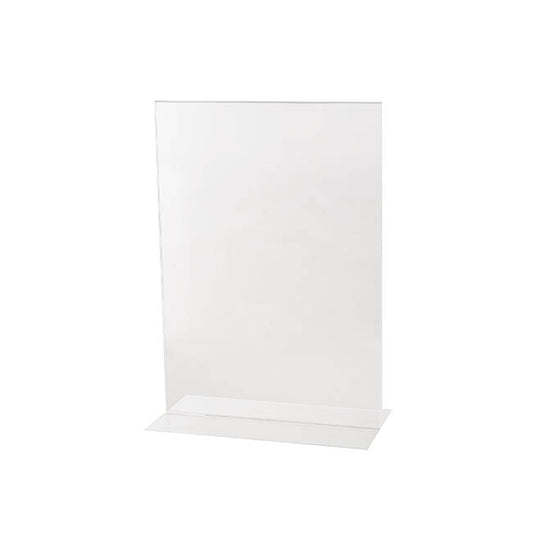 A3 Sign Holder Display Stand Clear (30cmx42cmH)
