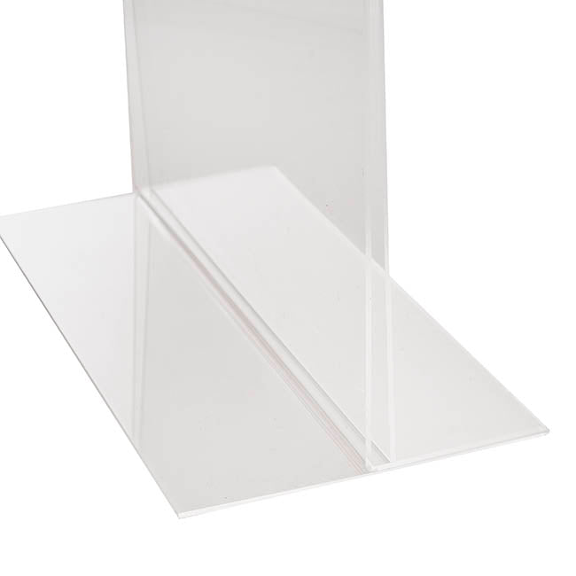 A3 Sign Holder Display Stand Clear (30cmx42cmH)