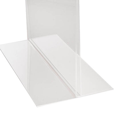 A3 Sign Holder Display Stand Clear (30cmx42cmH)