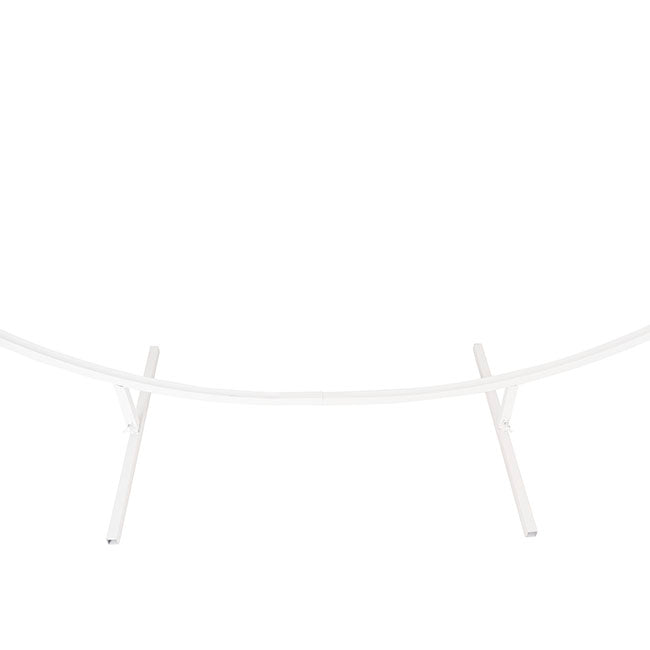 Backdrop Large Circular Frame Only White (200cmDx215cmH)