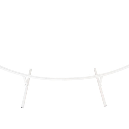 Backdrop Large Circular Frame Only White (200cmDx215cmH)