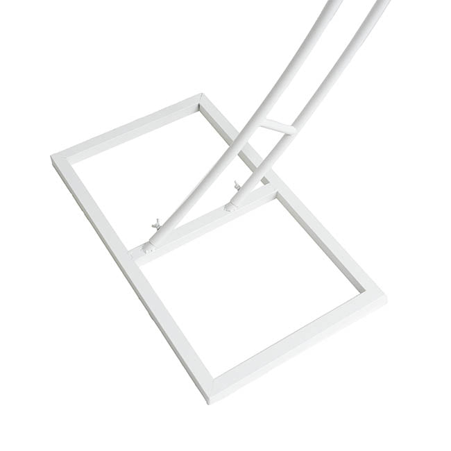 Arch Circle Event Double Row Frame White (2.7mWx2.4mH)