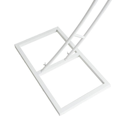 Arch Circle Event Double Row Frame White (2.7mWx2.4mH)