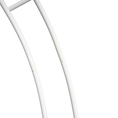 Arch Circle Event Double Row Frame White (2.7mWx2.4mH)