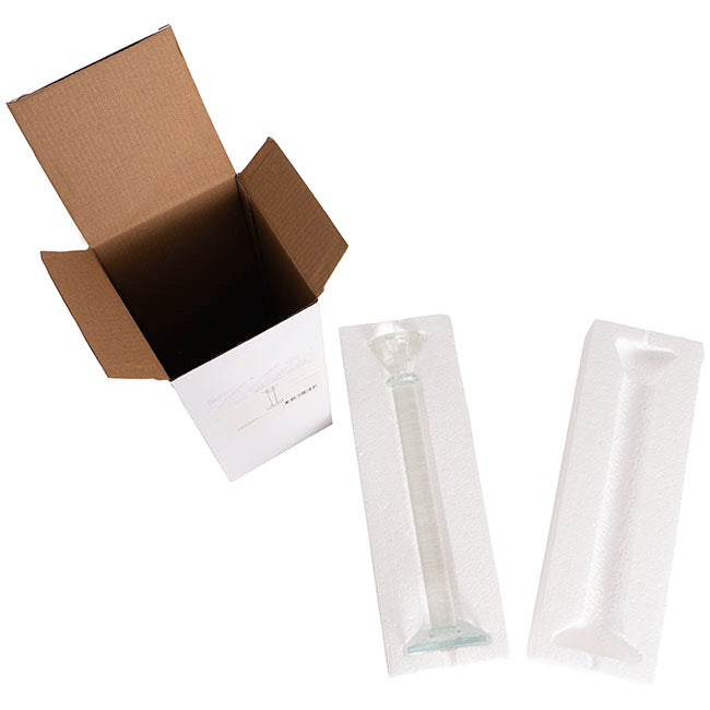 Classic Crystal Glass Candle Holder Clear (32cmH)