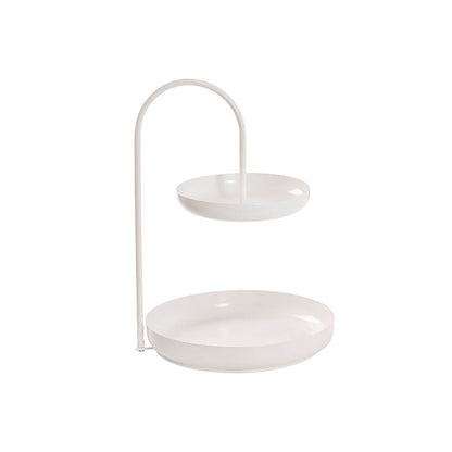 Sally Cake Stand 2 Tier White (40cmH)