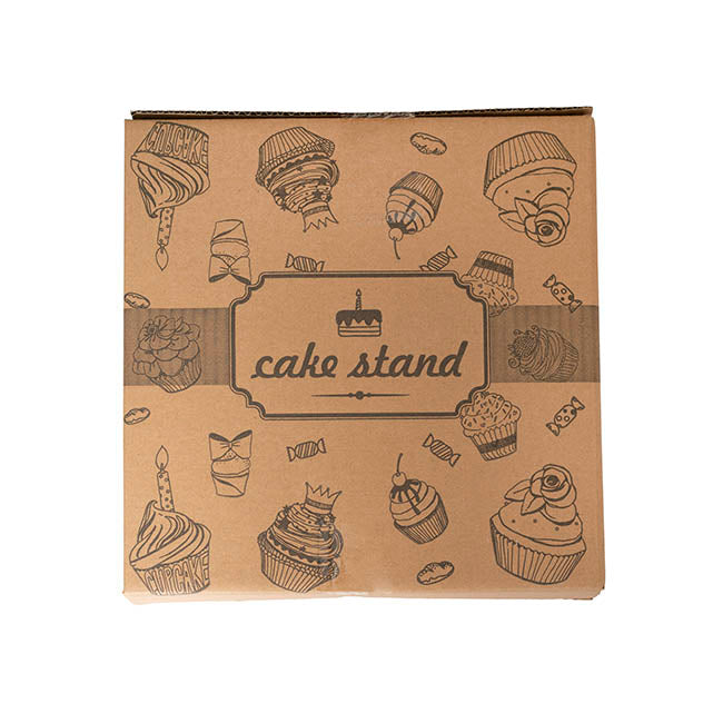 Elegant 2 Tier Cake Stand White (23cmH)