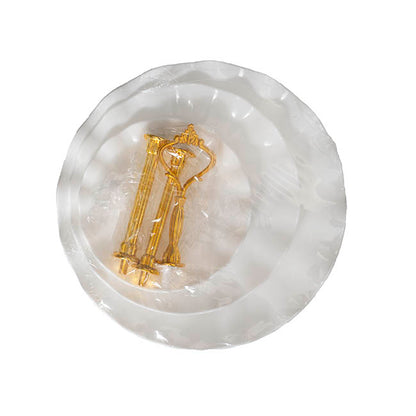 Elegant 3 Tier Cake Stand White (34cmH)