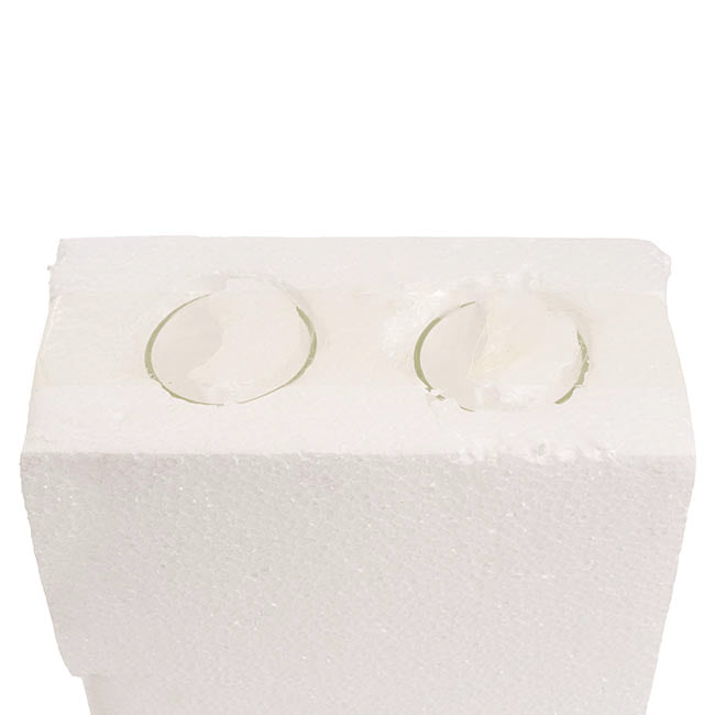 Candelabra Glass Hurricane Sleeve Pack 2 (6cmDx30cmH)
