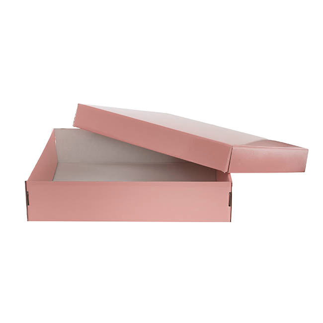 Wedding and Christening Dress Box Baby Pink (45x40x10cmH)