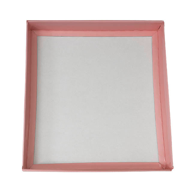 Wedding and Christening Dress Box Baby Pink (45x40x10cmH)