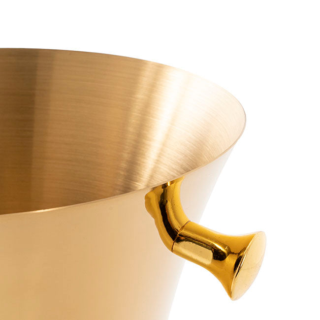 Stainless Steel Champagne Cooler 5L Gold (23cmDx23cmH)
