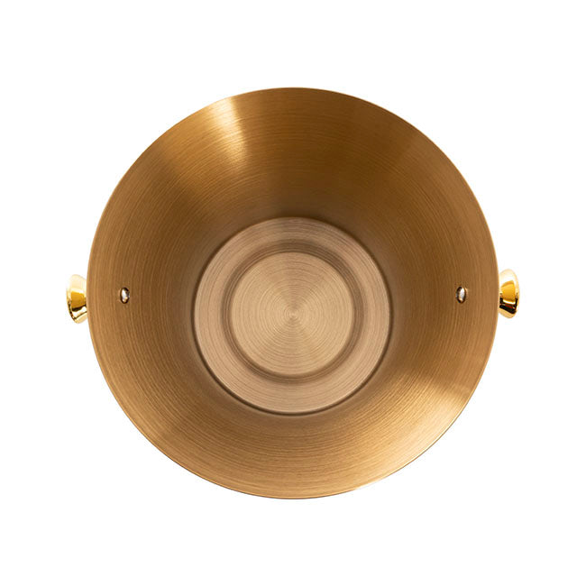 Stainless Steel Champagne Cooler 5L Gold (23cmDx23cmH)