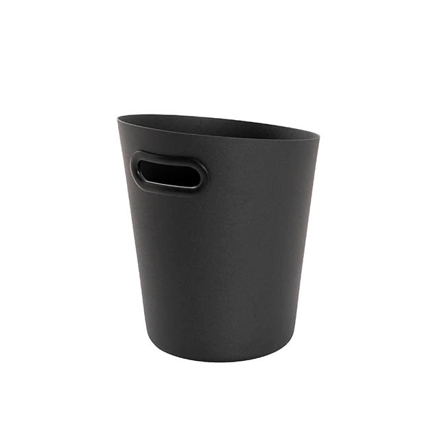 Stainless Steel Ice Bucket w Handle 5L Black(18x13.5x21.5cm)