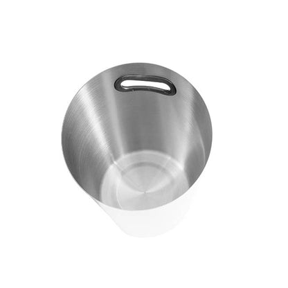 Stainless Steel Ice Bucket w Handle 5L Silver (18x13.5x21.5)