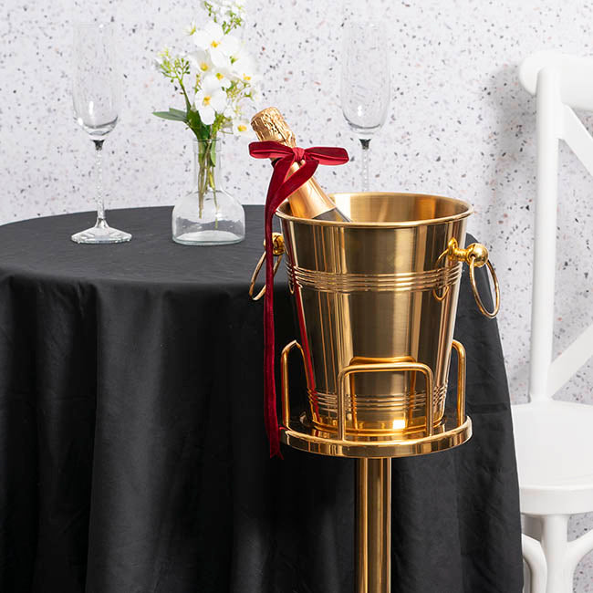 Titanium Champagne Ice Bucket 5L Gold (22.5cmH)