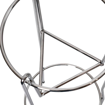 Stainless Steel Wine Bucket Stand Silver (18cmDx63cmH)