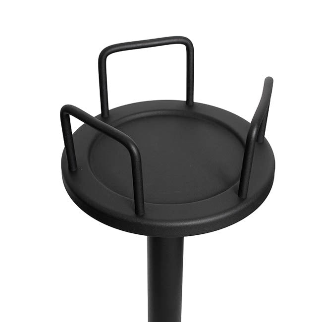 Stainless Steel Ice Bucket Stand Black (20cmDx67.5cmH)