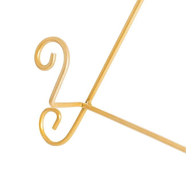 Metal Table Easel Gold (30cmH)